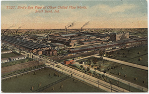Bird's Eye View of Oliver Chilled Plow Works