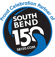 South Bend 150 Logo